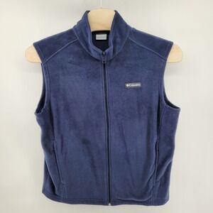 Columbia Fleece Vest Mens XL Full Zip Sleeveless Outdoor‎ Activewear